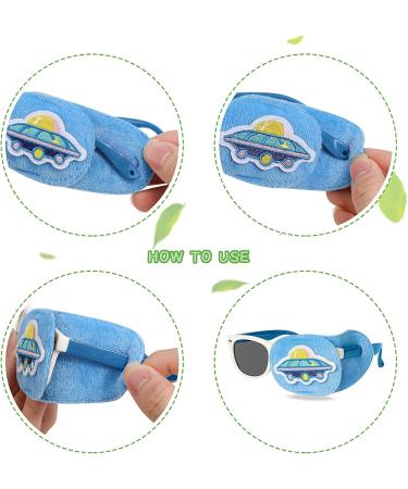 Hifot Amblyopia Eye Flaps for Children - 2 Pack | Strabismus & Lazy Eye Correction | Orthoptic Eye Patch for Vision Care - Buy Online on GoSupps.com