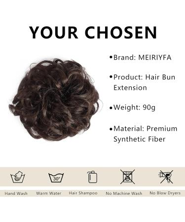 Meiriyfa Dark Brown Hair Part Tie Updos - Thick Welly Hair Parts for Stunning Interior Hairstyles | International Shipping Available - Buy Online on GoSupps.com