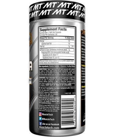 MuscleTech Pure CLA - 90 Servings for Weight Management & Fat Loss - Buy Online on GoSupps.com