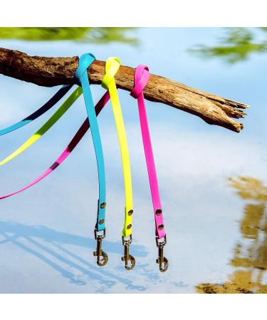 5m Neon Yellow Dog Leash - Extra Narrow Dirt & Water Repellent Towline for Small Dogs - Buy Online on GoSupps.com