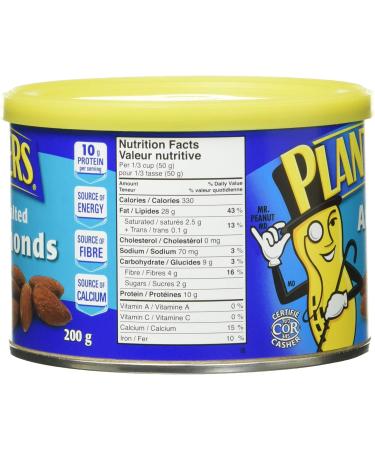 Planters Deluxe Mix Nuts 40% Cashews Roasted 200 Grams & Almonds Roasted Salted 200g Mix Nuts + Almonds 200g - Buy Online on GoSupps.com