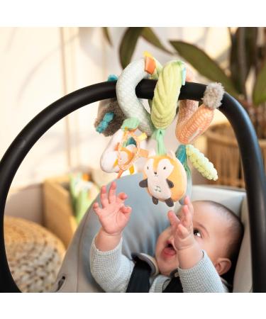 Buy Ingenuity Nally & Friends Spiral Toy Bar | Removable BPA-Free Silicone Toys for Babies - Buy Online on GoSupps.com