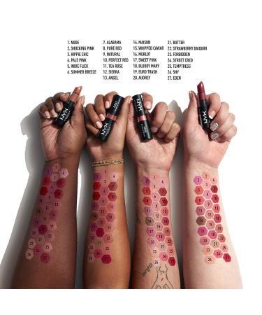 NYX Matte Lipstick in Sierra - Bronze with Pink Undertones | 1 Count - Buy Online on GoSupps.com