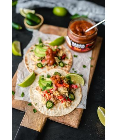 Texmex Salsa Chunky Dip - Vegan Gluten Free Lactose Free - Spicy: Spicy - 260g - Buy Online on GoSupps.com