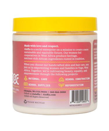 Alaffia Beautiful Curls Curl Activating Cream - Unrefined Shea Butter for Curly & Kinky Hair (8 fl oz) - Buy Online on GoSupps.com