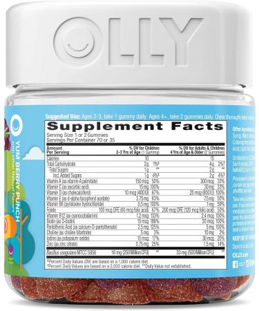 OLLY The Perfect Women's Multi and Kid's Multi +Probiotic Family Pack Gummies 2 Count Chewable Supplement - Buy Online on GoSupps.com