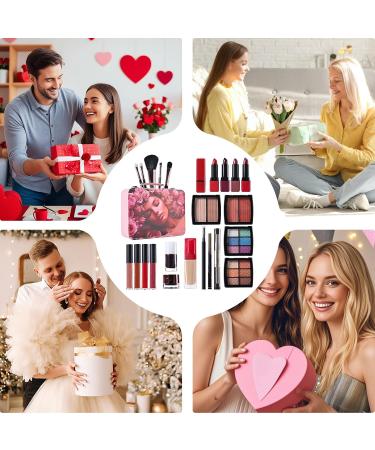 Sollee Trousse De Maquillage Pour Femmes | Rouge L vres Imperm able Cosm tique - Trousse De Maquillage Pour D butants Imperm able Et | Pour D guisement Adolescents Femmes M res Grands-M res - Buy Online on GoSupps.com