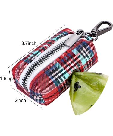 Buy Red Grille ARING PET Dog Drop Bag Holder - Portable Washable Cotton Dispenser for Leashes | Perfect Christmas Dog Accessory - Shop Internationally! - Buy Online on GoSupps.com