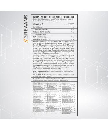Beyond Yourself - GrEAAns Superfood Greens and EAA Blend | 4000mg Organic Superfood 2625mg Vegan EAAs | Sugar-Free Zero Calories No Synthetic Additives | Optimizes Health Performance and Recovery | Citrus Green Tea - Buy Online on GoSupps.com