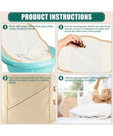 2/3Pcs Neck Waist Oil Pack Set Washable Reusable Essential Oil Wrap Neck Oil Wrap Mess-Free Oil Pack Wrap with Adjustable Elastic Strap Comfortable Oil Pack Leak-Proof Oil Pack (Neck Pack+Chest Pad) - Buy Online on GoSupps.com