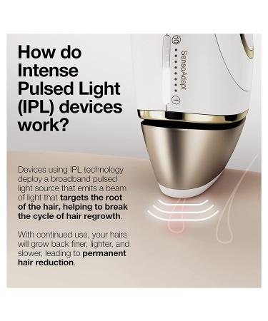 Braun Silk Expert Pro 5 IPL Hair Removal Device for Men & Women - FDA Cleared, At-Home Permanent Hair Reduction, Includes Venus Razor & Pouch - Buy Online on GoSupps.com