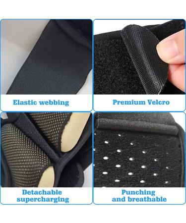 Nizirioo Adjustable Inguinal Hernia Belt for Adults - Pain Relief with Removable Compression Pads (Black Large) - Buy Online on GoSupps.com