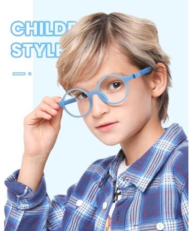 Cyxus Kids Blue Light Filter Glasses | Non-Prescription Ultem | Lightweight Gaming PC Glasses for Boys & Girls - Buy Online on GoSupps.com