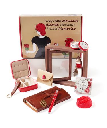 Best Friend Birthday Gift Basket for Women Teacher and Employee Appreciation Gift Box Retirement Gift Set Congratulations and Graduation and Coworker Leaving Gifts for Women