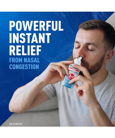 Mucinex Sinus Clear & Cool Saline Nasal Spray & Sinus Rinse with Aloe & Menthol Drug-Free Non-Drowsy Nasal Irrigation with 2-in-1 Jet + Mist Spray Nozzle for Cold & Allergy Season 4.5 oz 4.5 Ounce (Pack of 1) - Buy Online on GoSupps.com