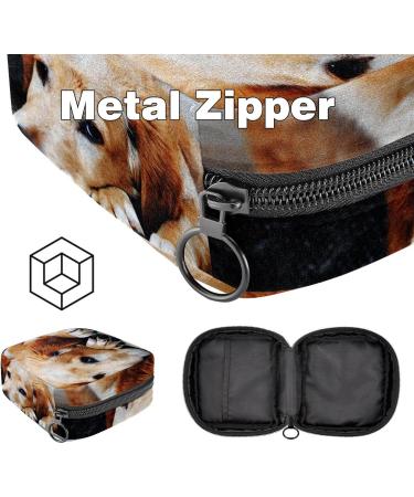 Sleepy Dog Sanitary Napkin Pocket for Women & Teens | Menstrual Cup Holder & Breastfeeding Pad Organizer - Perfect Storage Solution - Buy Online on GoSupps.com