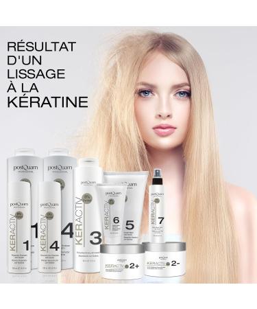 POSTQUAM - Keractiv Keratin Shampoo | Reconstructive Shampoo with Keratin Smoothing Shampoo - 1000ml - Buy Online on GoSupps.com