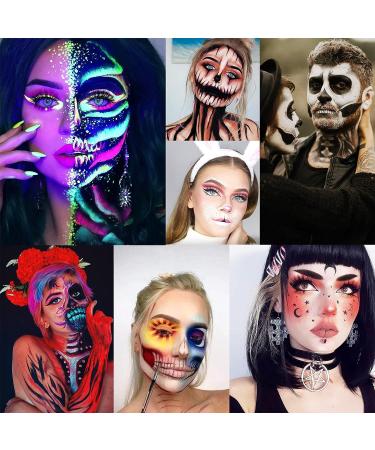 CCbeauty Professional Face Painting Kit 36 Colors + Avocado Cleansing Towel - Halloween Makeup & Cosplay Palette | Sfx Special Effects Makeup Kit - Buy Online on GoSupps.com
