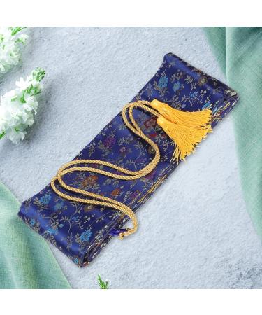 Yardwe Silk Katana Bag with Tassels Samurai Sword Pouches | Dark Blue Tai-chi Swords Container for Wakizashi | Samurai Storage Covers - Shop Now! - Buy Online on GoSupps.com