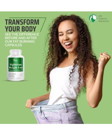 DR VITAMIN SOLUTIONS Nighttime Weight Loss 30 Capsules and Thermogenic Fat Burner 61 Capsule Bundle - Buy Online on GoSupps.com