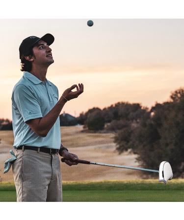 Big Teeth Small Golf Putter Cover - Half Mallet Mini Headcover w/ Magnetic Closure in White - Buy Online on GoSupps.com