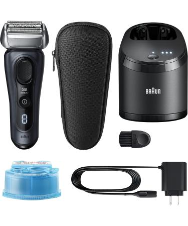 Braun Series 8 Razor for Men - 3+1 Shaving Head Sonic Technology Precision Trimmer Wet & Dry 8463cc - Perfect Gift for Him - Buy Online on GoSupps.com