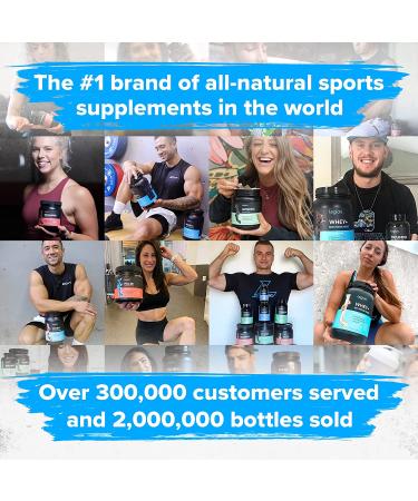 Legion Whey+ Grass Fed Whey Isolate Protein Powder - Non-GMO, Lactose-Free, Sugar-Free - Natural Whey Isolate - 5lb (Chocolate) - Buy Online on GoSupps.com