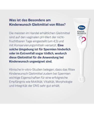 Buy Ritex Fertility Lubricant - 8 Applicators (4 ml each) for Enhanced Conception - International Shipping Available - Buy Online on GoSupps.com