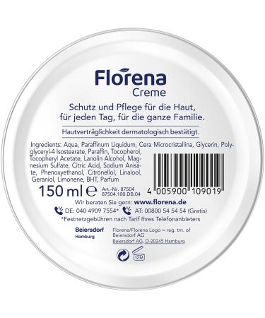 Florena Cream 150ml | Nourishing Moisturizer for All Skin Types | International Shipping Available - Buy Online on GoSupps.com