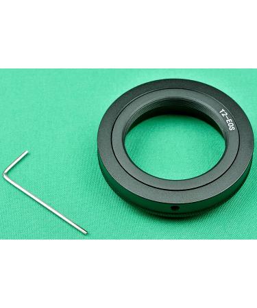 Lightdow T/T2 Mount Lens Adapter Ring for Canon EOS Rebel T3 T7i DSLR Camera - T2-Canon EOS Mount Compatible with Various Canon Models - Buy Online on GoSupps.com