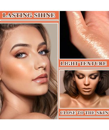 Polvo De Hadas Body Face Glitter Highlighter Stick - Natural Sparkle Blusher & Smooth Highlight Makeup - 2.33oz Gold 01 - Buy Online on GoSupps.com