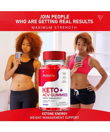 Buy Activlife Keto ACV Gummies - Advanced Apple Cider Vinegar Supplement | 60 Gummies for Weight Loss & Health - Buy Online on GoSupps.com