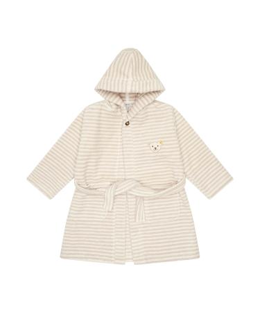 Steiff Unisex Children's Basic Bathrobe 116 CLOUD DANCER