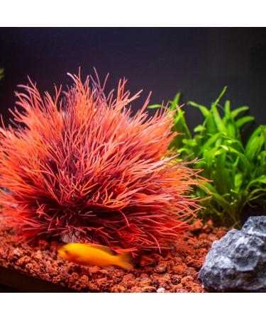 TAOMYPETS Plastic Aquarium Plants & Coral Reef Ornaments - Black Red | International Shipping Available - Buy Online on GoSupps.com