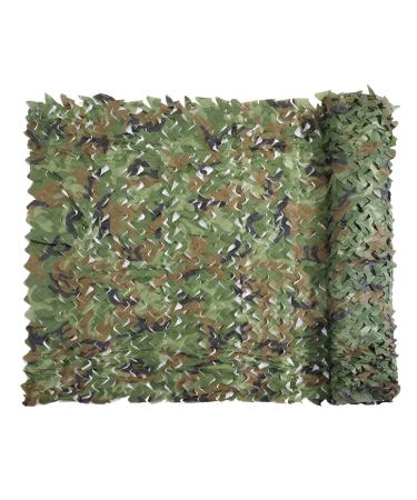 Camo Netting Camouflage Net Military Nets Bulk Roll Army Birthday Party Decorations Mesh Net for Hunting Blind Shooting Military Theme Party Decor Sunshade Woodland 1.5 x 2 M  5 X 6.56 FT