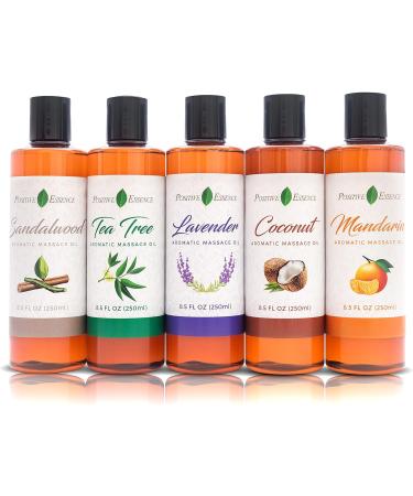 Coconut Massage Oil - Relaxing Body Oil with Jojoba Sweet Almond & Vitamin E for Skincare - 250ml Natural Therapy - Buy Online on GoSupps.com