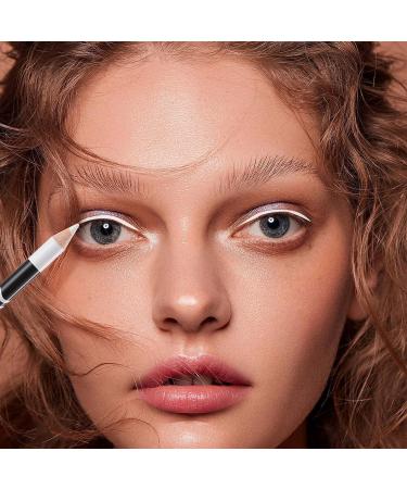 WENJLYJ 12 PCS White Eyeliner Pencils - Professional Long Lasting Waterproof Makeup Pencils for Inner Corner Highlighting - Highly Pigmented Eye Liner Pen Set for Women - Buy Online on GoSupps.com