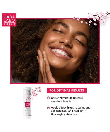 Hada Labo Tokyo Anti-Aging Hydrator 1.7 Fl. Oz | Super Hyaluronic Acid Collagen & Retinol Serum for Firmness & Elasticity - Fragrance Free - Buy Online on GoSupps.com