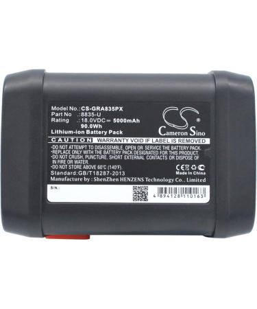 SPANN Battery Replacement for Gardena 48-Li & AccuCut - 18.0V Compatible Part No: 8835 8840 8841 8865 8882 8839-20 - International Shipping Available - Buy Online on GoSupps.com