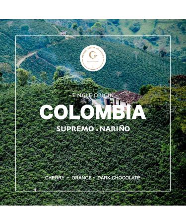 Organic Colombian Narino Supremo Green Coffee Beans - 2 lbs - Women Produced - Specialty Arabica - Fair Trade - Fresh Crop | Grand Parade Coffee - Buy Online on GoSupps.com
