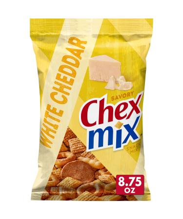 Chex Mix White Cheddar Savory Snack Mix, 8.75 oz Bag