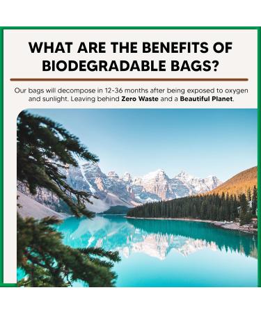 13 Gallon Tall Kitchen Bags Biodegradable Trash Bags 24"x32"x.95 mil thick ASTM D6954-18 2 Bag Dispensers 30 Bags - Buy Online on GoSupps.com