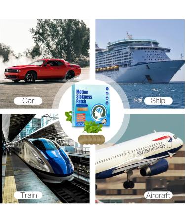 LEOP Motion Sickness Patches - 36 Count Sea Sickness Patch for Nausea Relief in Adults and Kids | Travel Essential for Cars, Ships, Airplanes - Buy Online on GoSupps.com