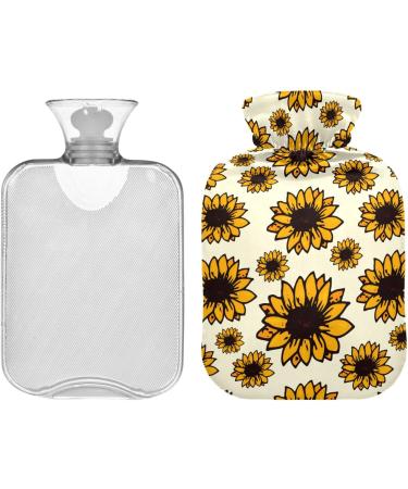 Autumn Sunflower Heat Bottles - 2L Hot Water Bags for Pain Relief & Comfort - Buy Online on GoSupps.com