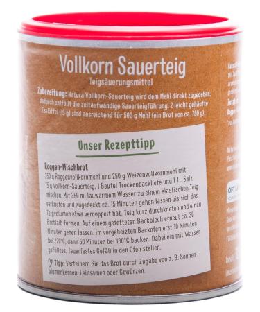 Organic Whole Grain Sauerteig (125g) - Premium International Shipping - Bake Fresh Bread at Home - Buy Online on GoSupps.com