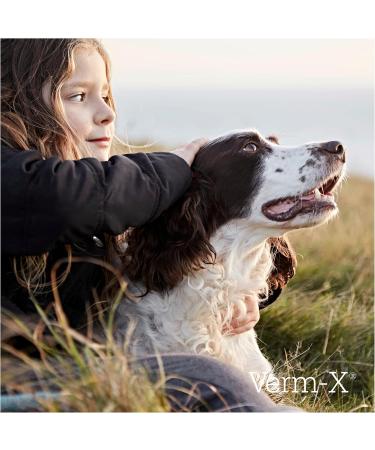 Verm-X Liquid for Dogs - 1 Liter & 500ml | Natural Wormer for Dogs | International Shipping Available - Buy Online on GoSupps.com