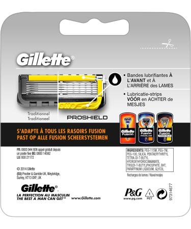 Gillette Fusion ProShield Power Razor Blades for Men - Premium Shaving Experience Fast International Shipping - Buy Online on GoSupps.com