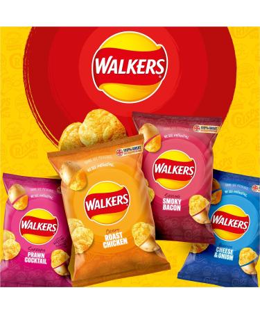 Walkers Meaty Variety Multipack Crisps Box 20x25 g 500 g (Pack of 1) - Buy Online on GoSupps.com