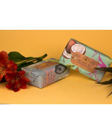 English Soap Co. Anniversary Collection Tropical Coconut Soap Bar 190g - Pack of 1 - Buy Online on GoSupps.com