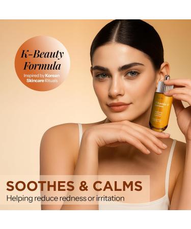 Aeris Vitamin C Face Serum Hydrating & Revitalizing Formula For Dark Spots Uneven Tone & Fine Lines Dermatologist Tested Anti-Aging Korean Skin Care Clean Beauty Cruelty-Free 1.69 Fl Oz - Buy Online on GoSupps.com